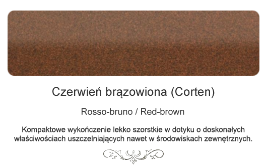 Czerwień brązowiona